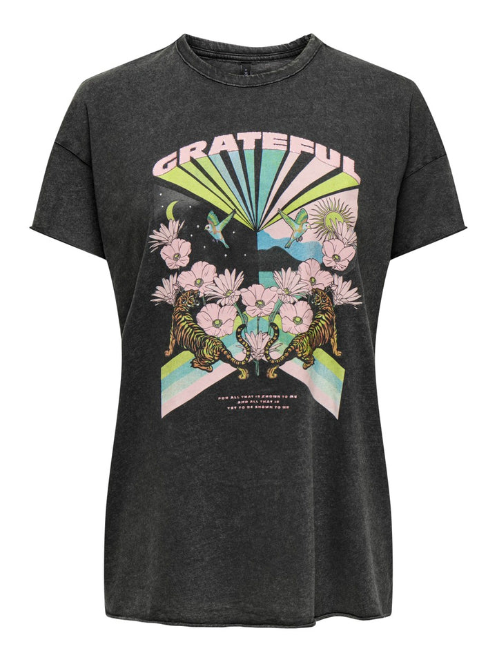 Onllucy Life Reg S/s Top Jrs Noos - Zwart