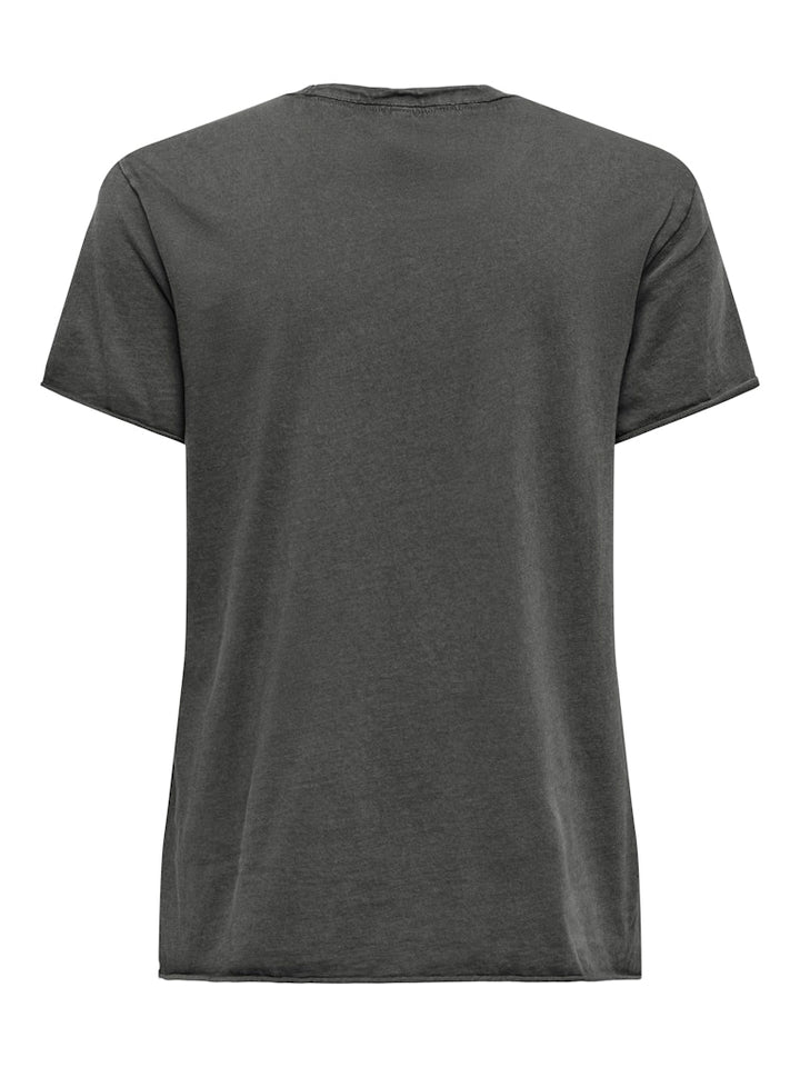 Onllucy Life Reg S/s Top Jrs Noos - Steel