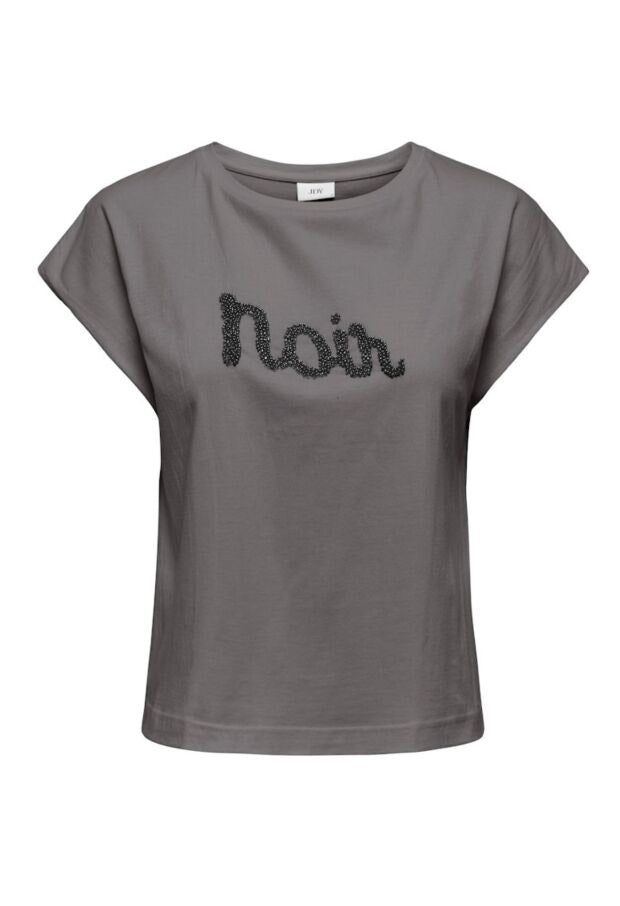 Jdydear S/s Pearl T-shirt Jrs - Grijs Melee