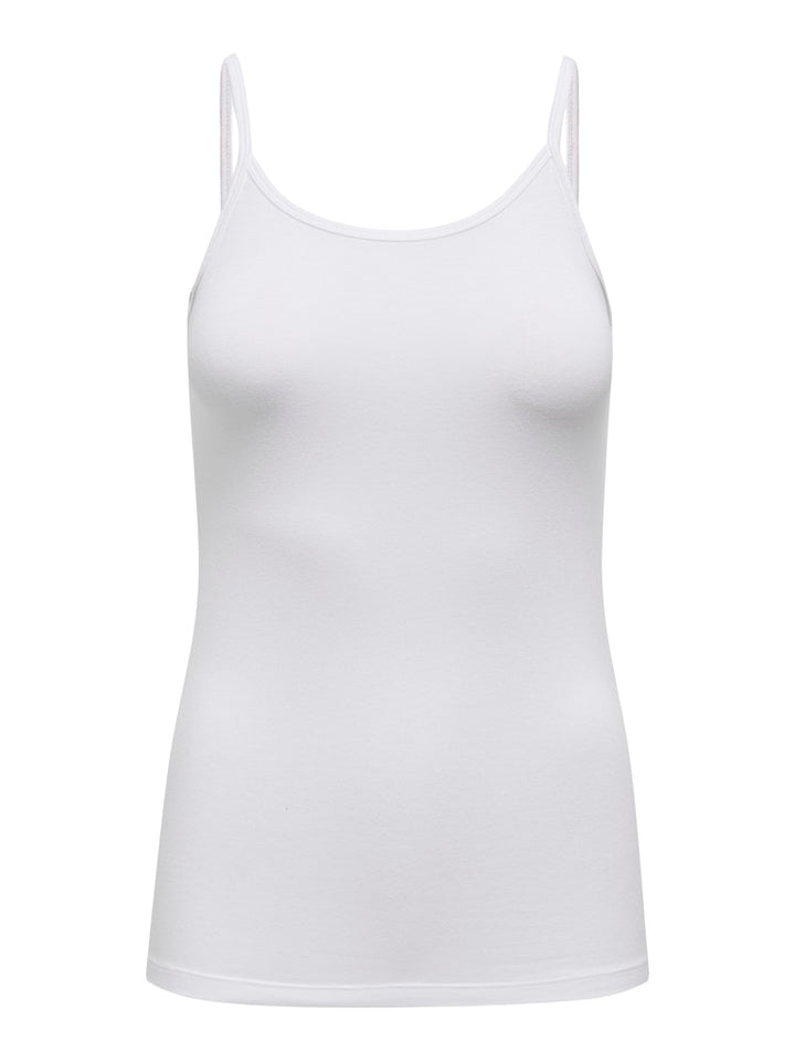 Jdymila Sl Singlet Top - Off-white