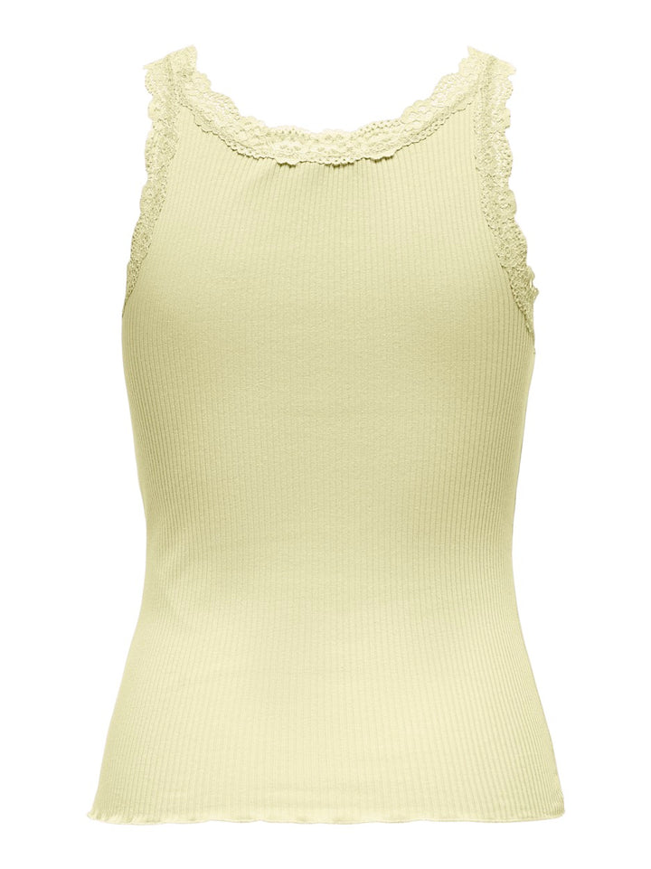 Onlsara Sharai Lace Tank Top - Geel