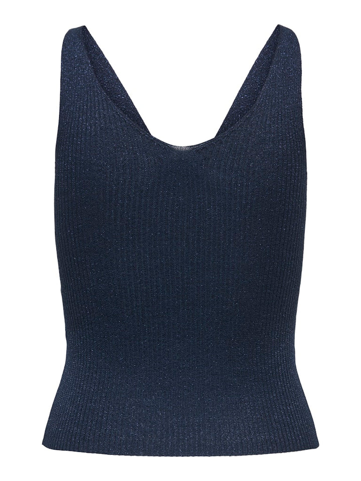 Jdybodilla Lurex S/l Top Knt - Navy
