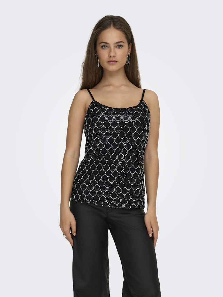 Onllima S/l Shine Top Box Jrs - Zwart