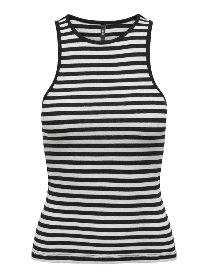 Onlany Life S/l Top Jrs - Zwart Dessin