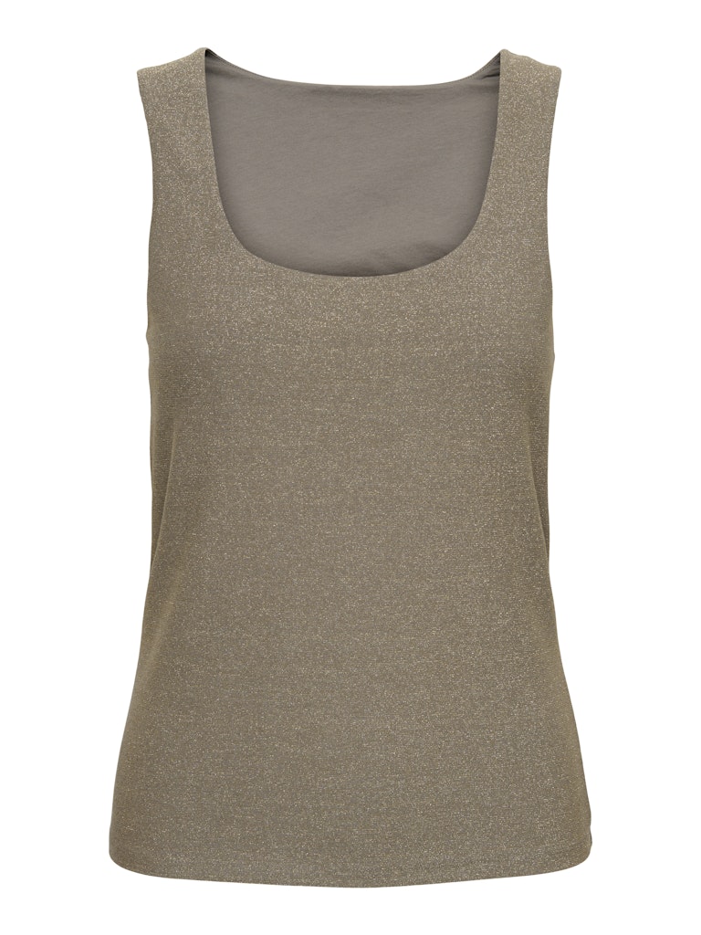 Onlea Glitter S/l 2-ways Top Jrs Noos - Goudkleurig