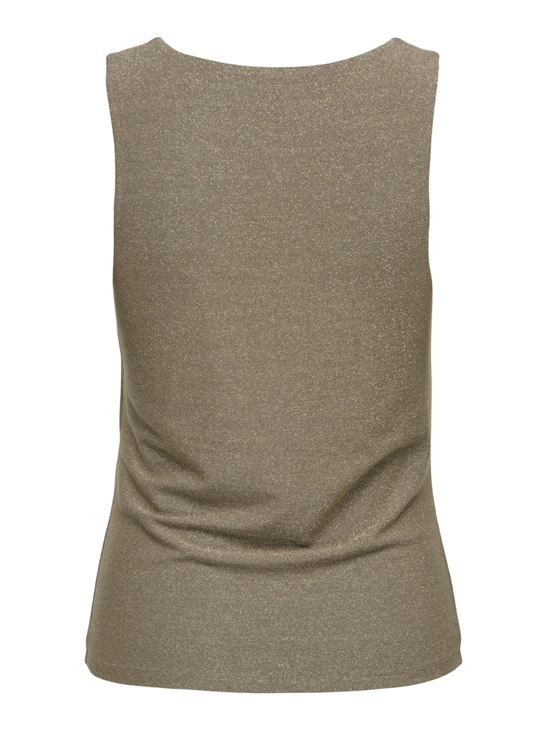 Onlea Glitter S/l 2-ways Top Jrs Noos - Goudkleurig