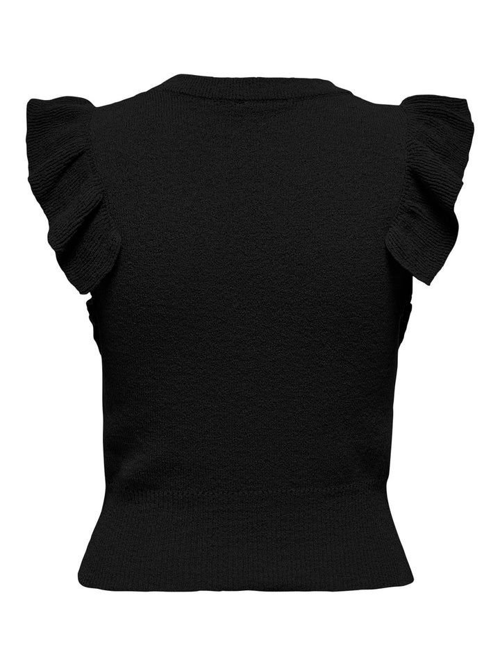 Onlashley Sl O-neck Knt - Zwart