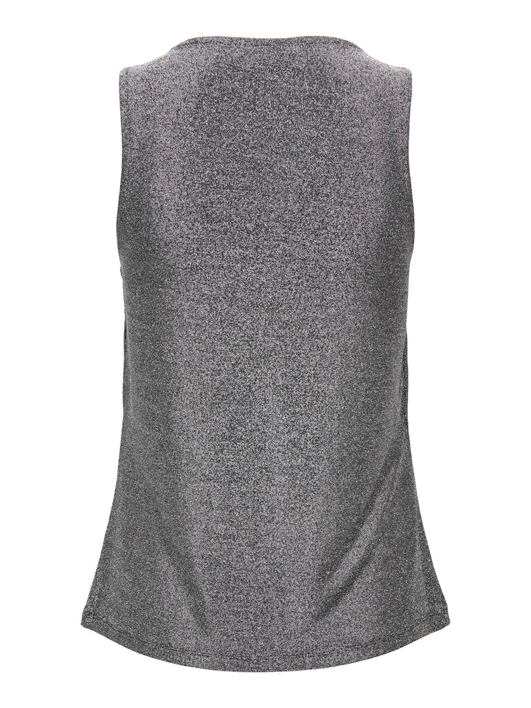Jdyanni S/l O Neck Tank Top Jrs Dia - Zilverkleurig