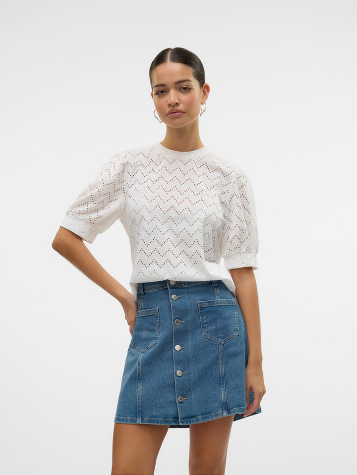 Vmthas 2/4 Top Jrs Ga Vo - Wit