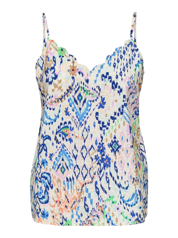 Jdytroya Life Singlet Wvn Dia - Wit Dessin