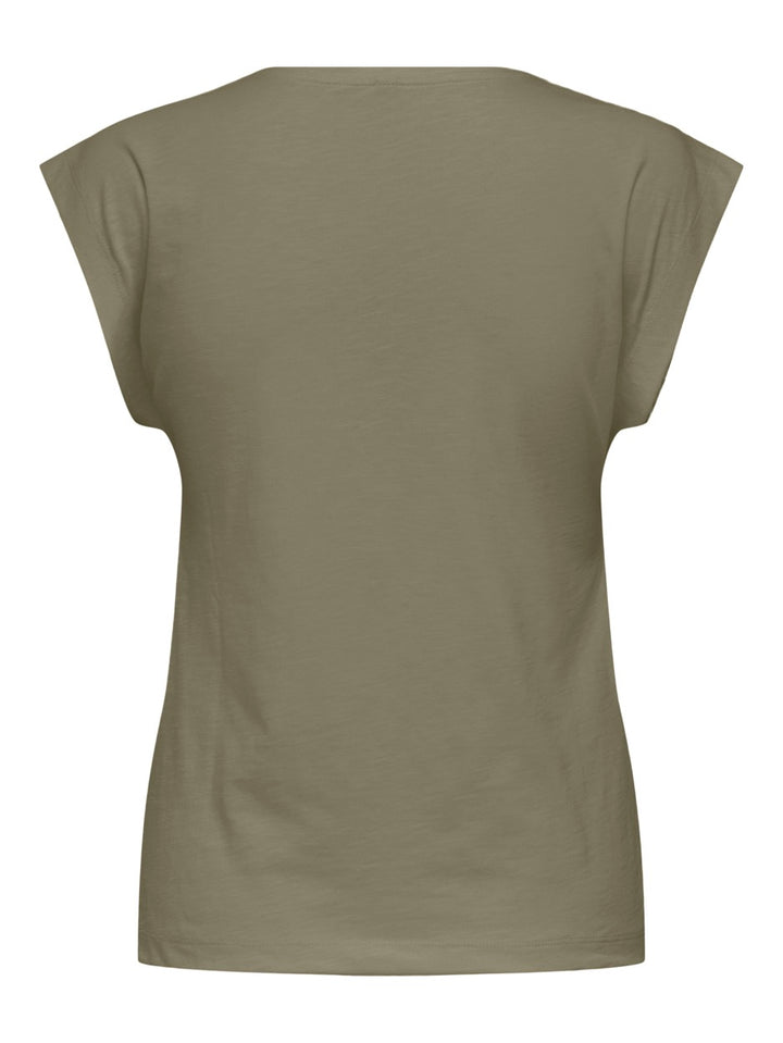 Onldelia S/l O-neck Mix Top Box Jrs - Groen Dessin