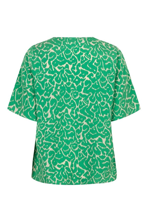 Blouse Iggy - Groen Dessin