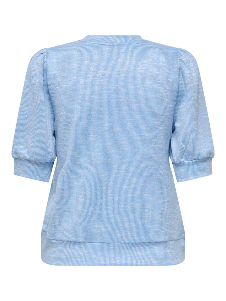 Onlrie S/s Puff Top Cs Jrs - Lichtblauw