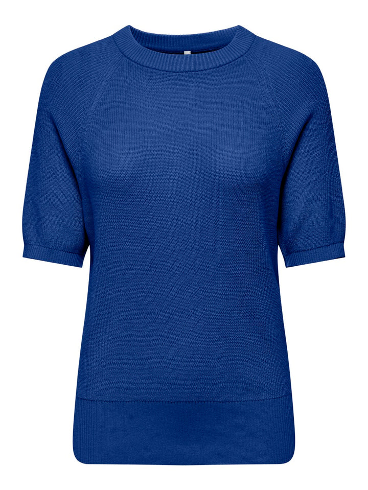 Onllecia Life Ss Raglan O-neck Cc K - Kobalt