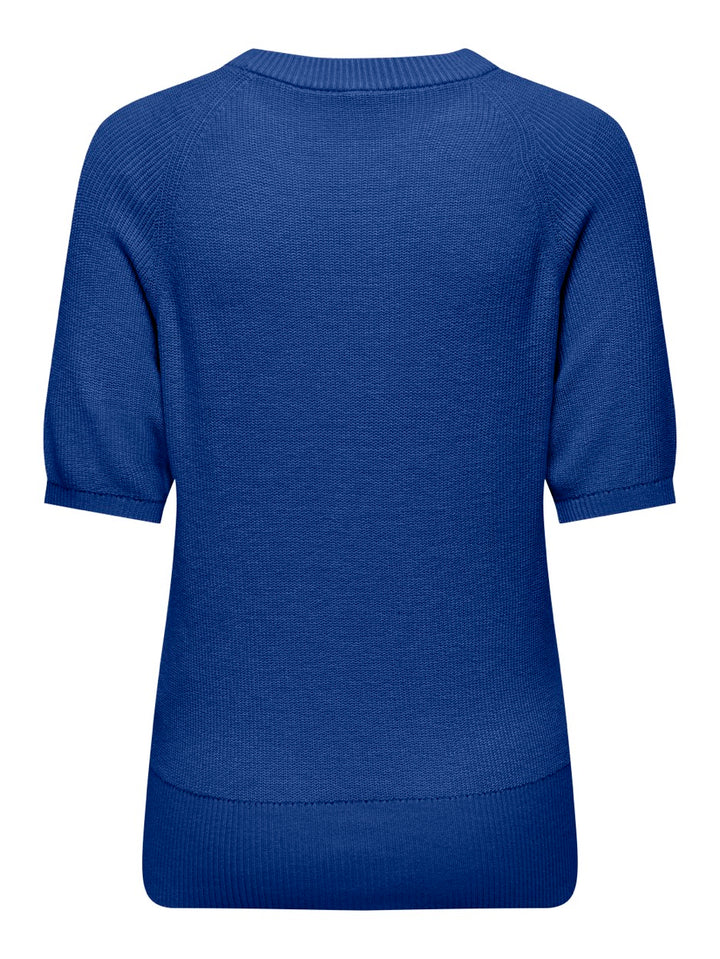 Onllecia Life Ss Raglan O-neck Cc K - Kobalt