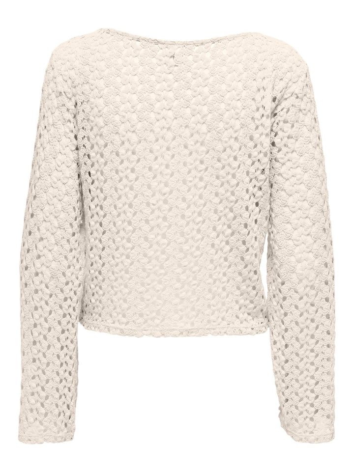 Onllion L/s Top Jrs - Beige