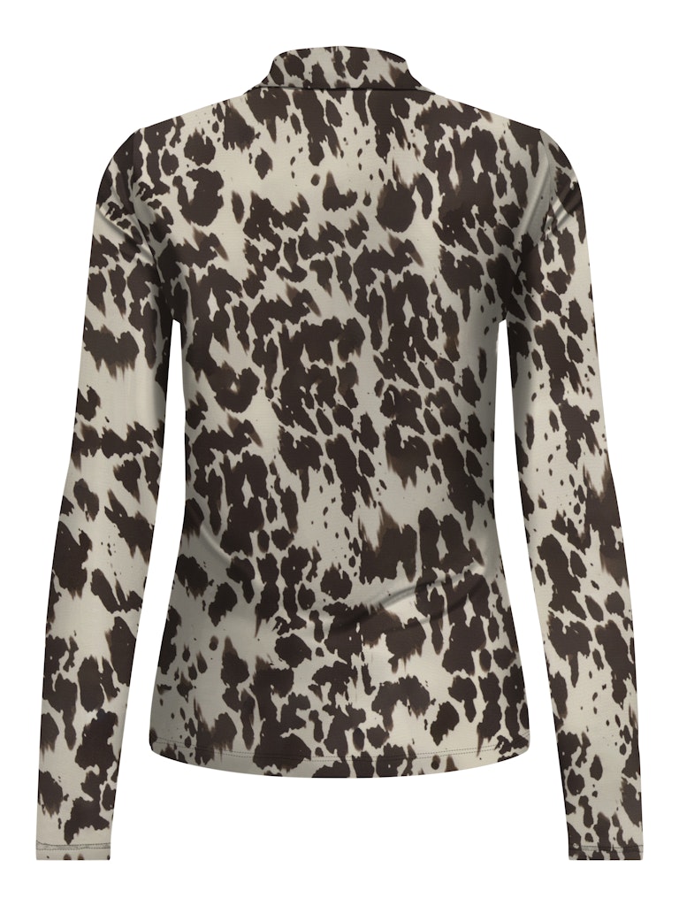 Onlerica Life Mesh L/s Top Jrs Noos - Zand Dessin