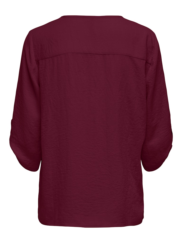 Jdydivya Life 3/4 Top Wvn Noos - Bordeaux