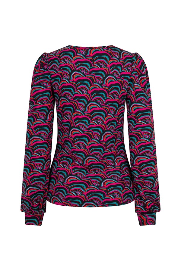 Top Luella - Paars Dessin