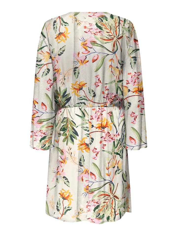 Jdysezen Life 7/8 Short Dress - Wit Dessin