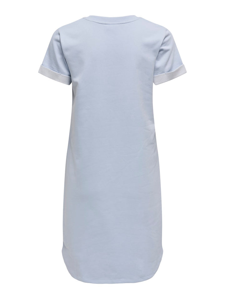 Jdyivy S/s Dress Jrs Noos - Lichtblauw
