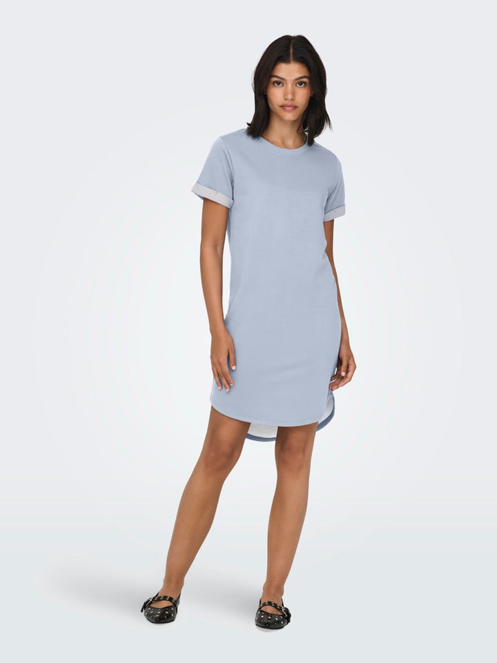 Jdyivy S/s Dress Jrs Noos - Lichtblauw