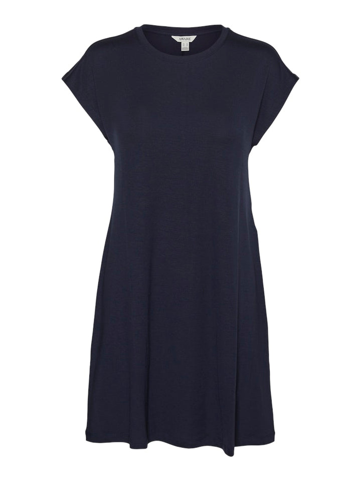 Vmava Sl Knee Dress - Navy