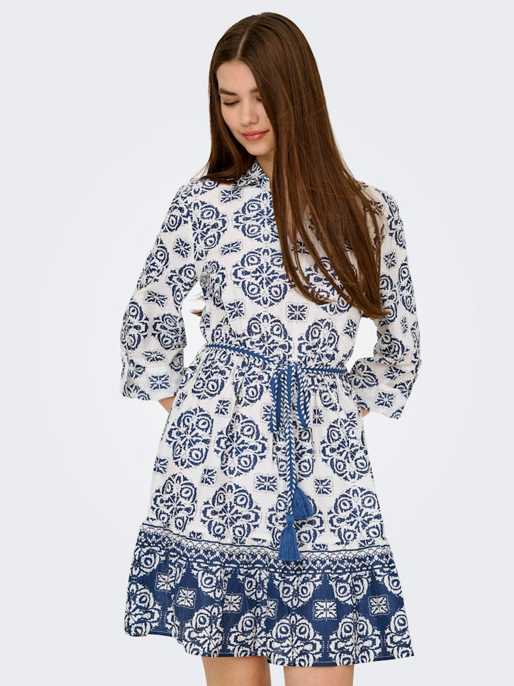 Jdyanna Dress - Blauw Dessin