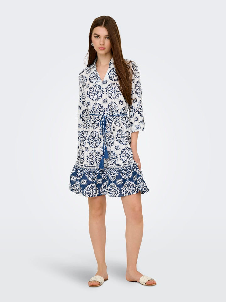 Jdyanna Dress - Blauw Dessin