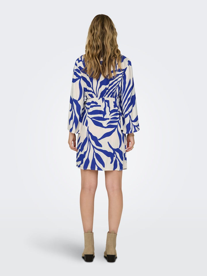 Jdysezen Life 7/8 Short Dress - Blauw Dessin