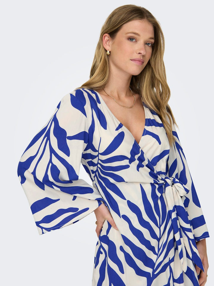 Jdysezen Life 7/8 Short Dress - Blauw Dessin