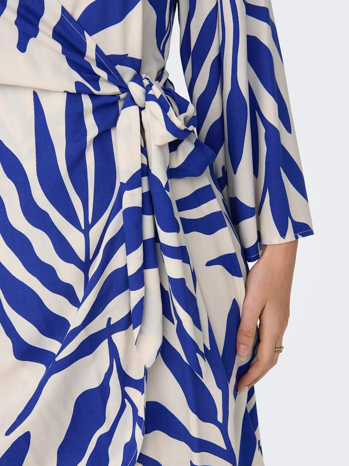 Jdysezen Life 7/8 Short Dress - Blauw Dessin