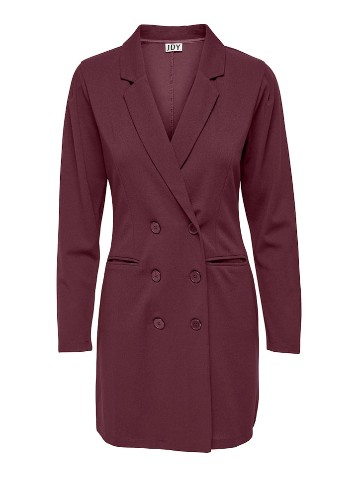 Jdycatia Elsa Ls Blazer Dress - Bordeaux
