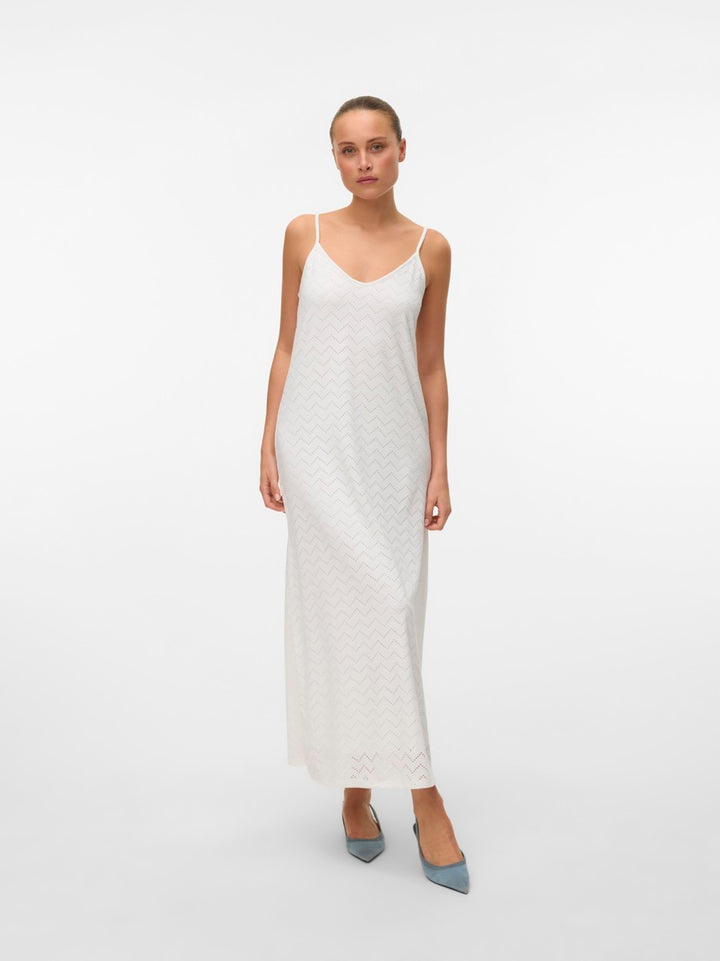 Vmthas Singlet Ankle Dress Jrs Ga V - Wit