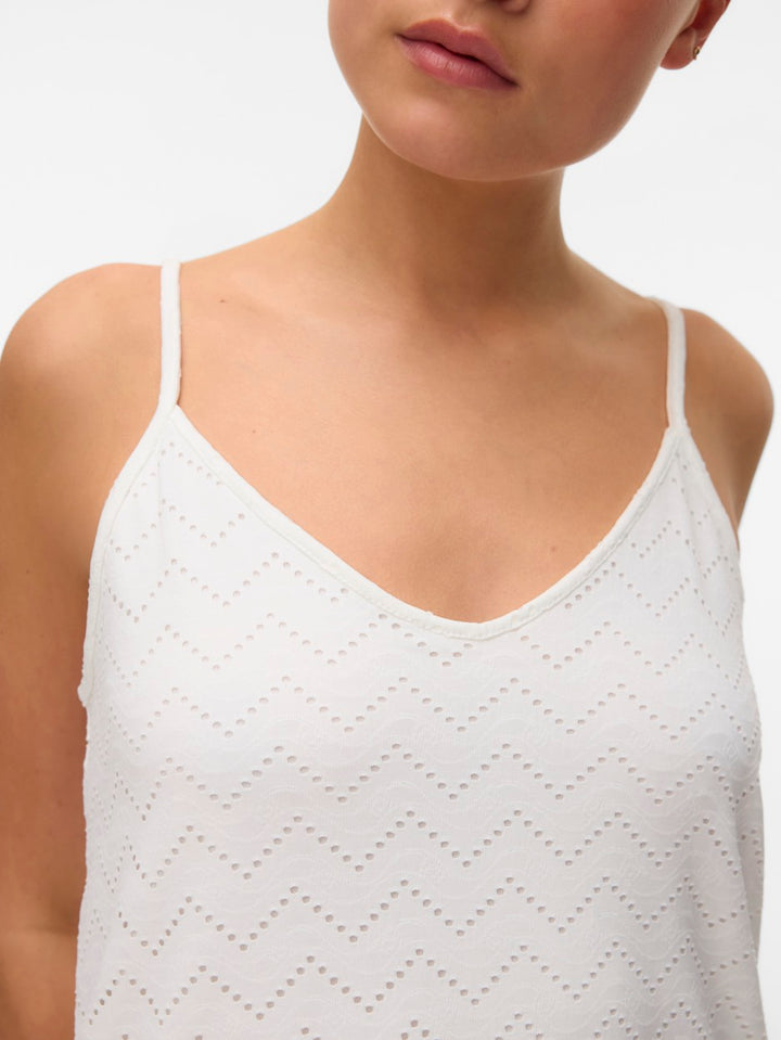 Vmthas Singlet Ankle Dress Jrs Ga V - Wit