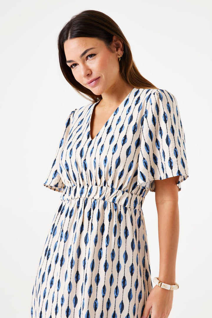 Garcia - Lange jurken - 4419.06.0005 - Zand Dessin