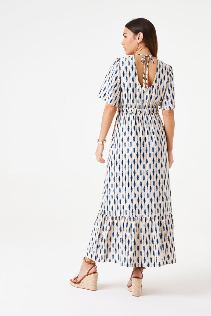 Garcia - Lange jurken - 4419.06.0005 - Zand Dessin