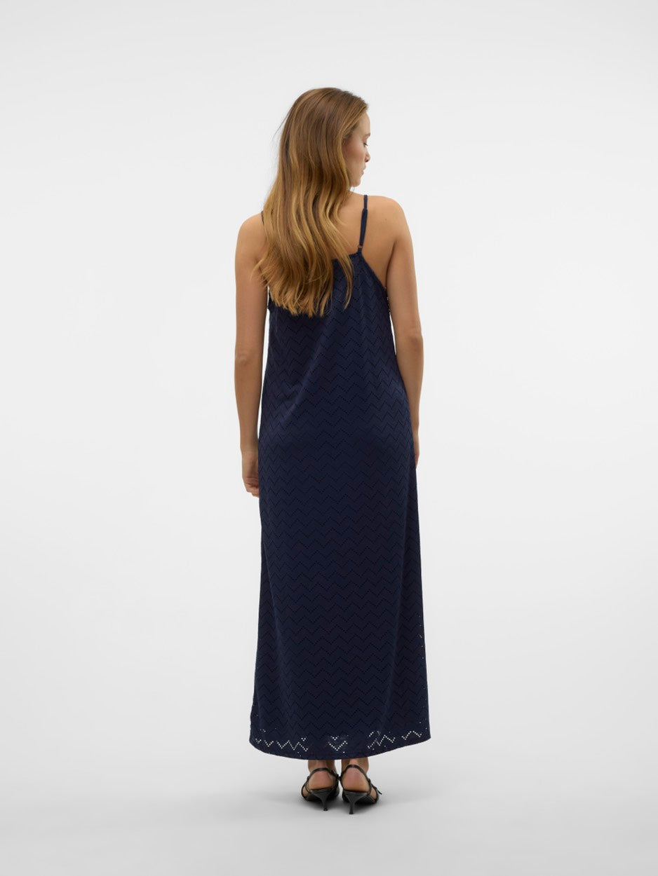 Vmthas Singlet Ankle Dress Jrs Ga V - Navy