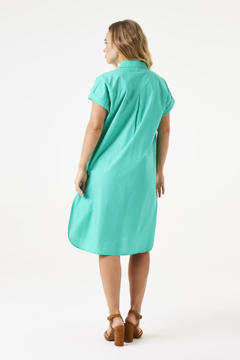 Garcia - Halflange jurken - 4429.20.0006 - Groen