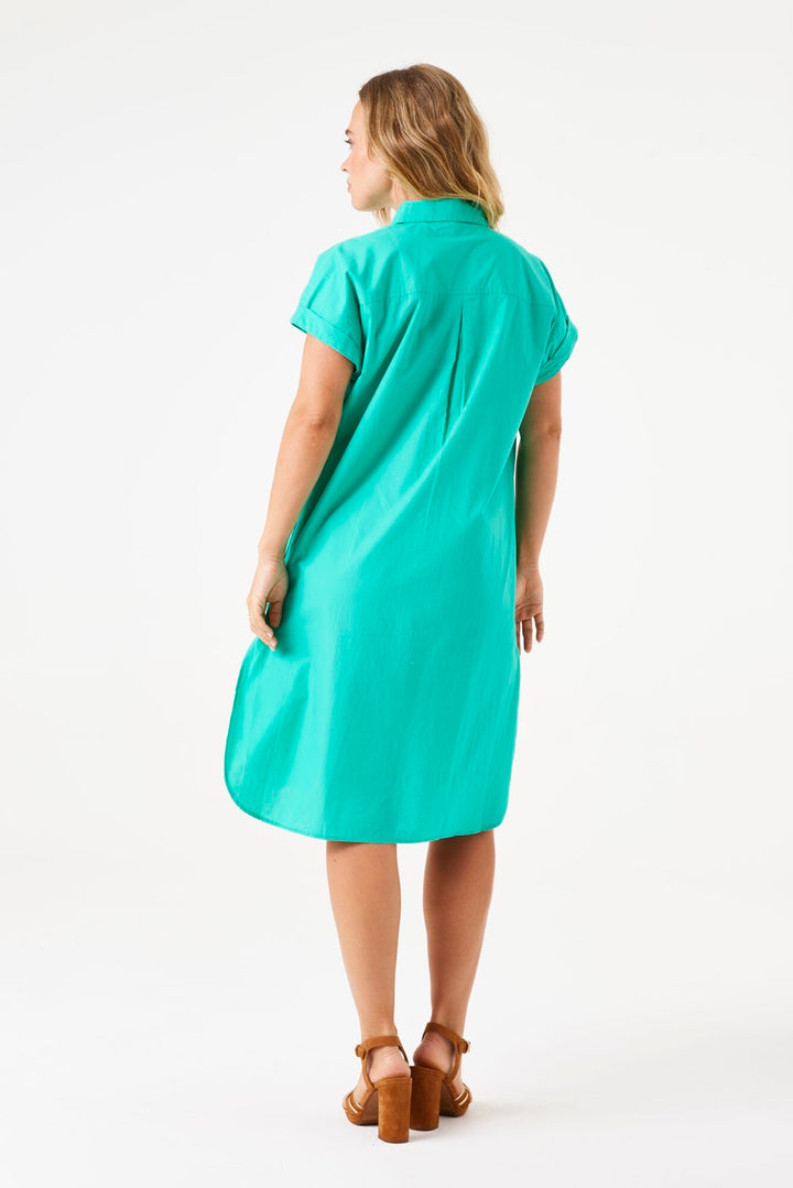 Garcia - Halflange jurken - 4429.20.0006 - Groen