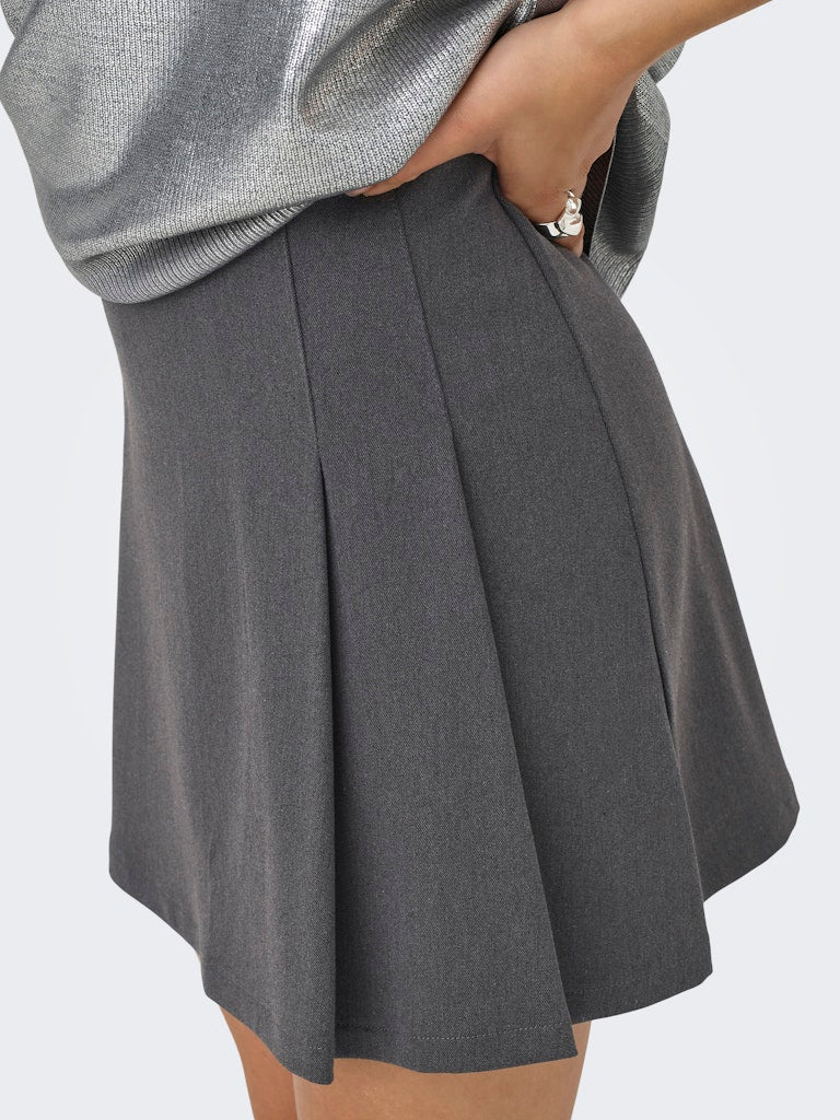 Onlsulajma Life Hw Pleat Skirt Cc Tlr - Antraciet
