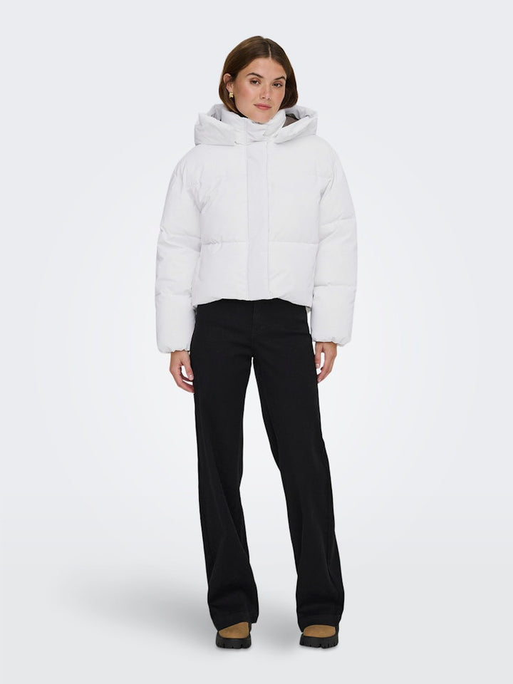 Onldixie Life Puffer Jacket Cc Otw - Wit