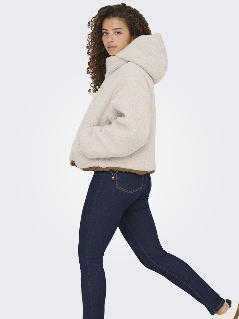 Onlmaria Life Rev Puffer Jacket Cc Otw - Beige