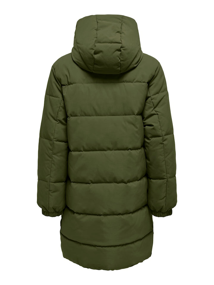 Jdyaja Flotte Padded Jacket Otw Yfm Noos - Army