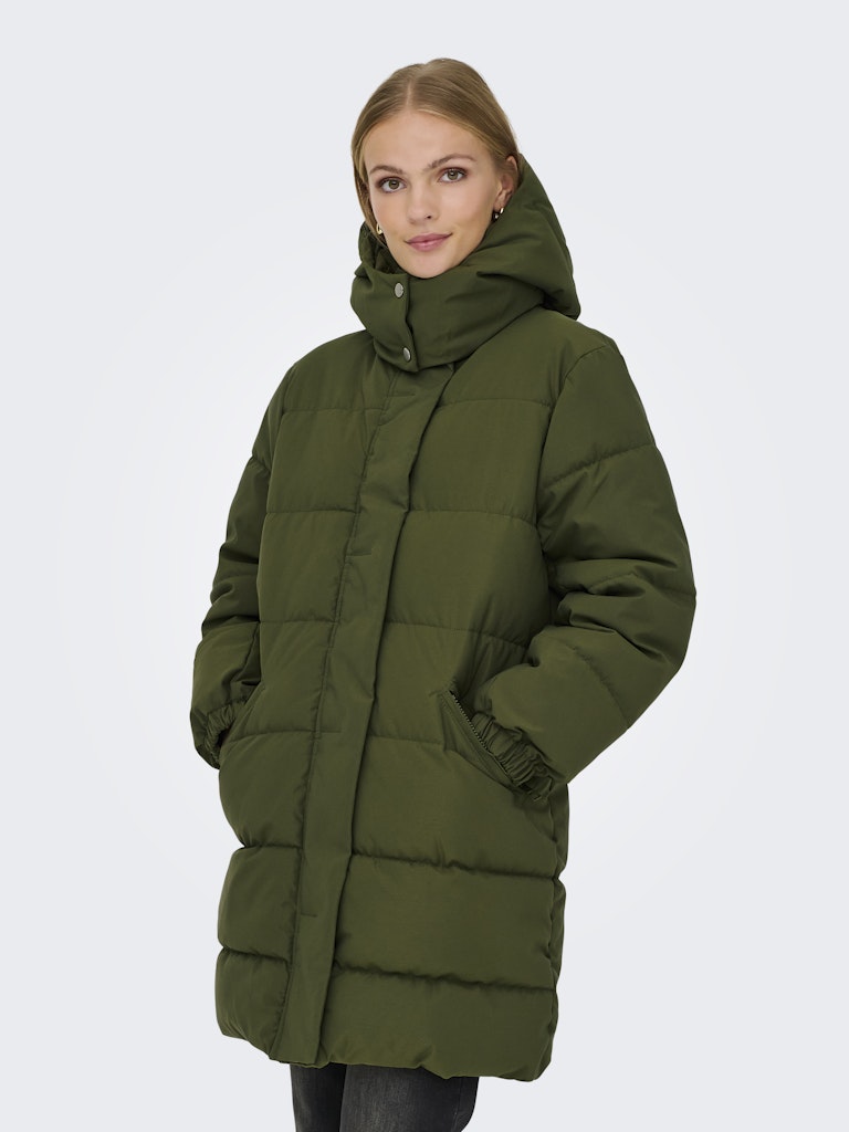 Jdyaja Flotte Padded Jacket Otw Yfm Noos - Army