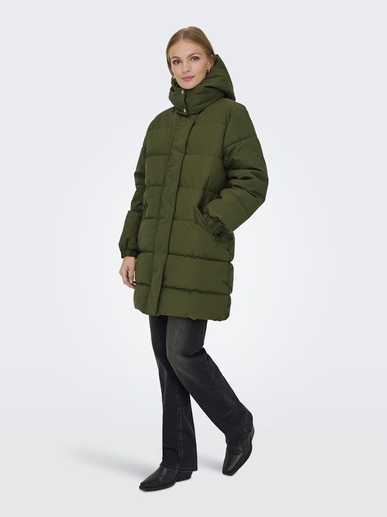 Jdyaja Flotte Padded Jacket Otw Yfm Noos - Army