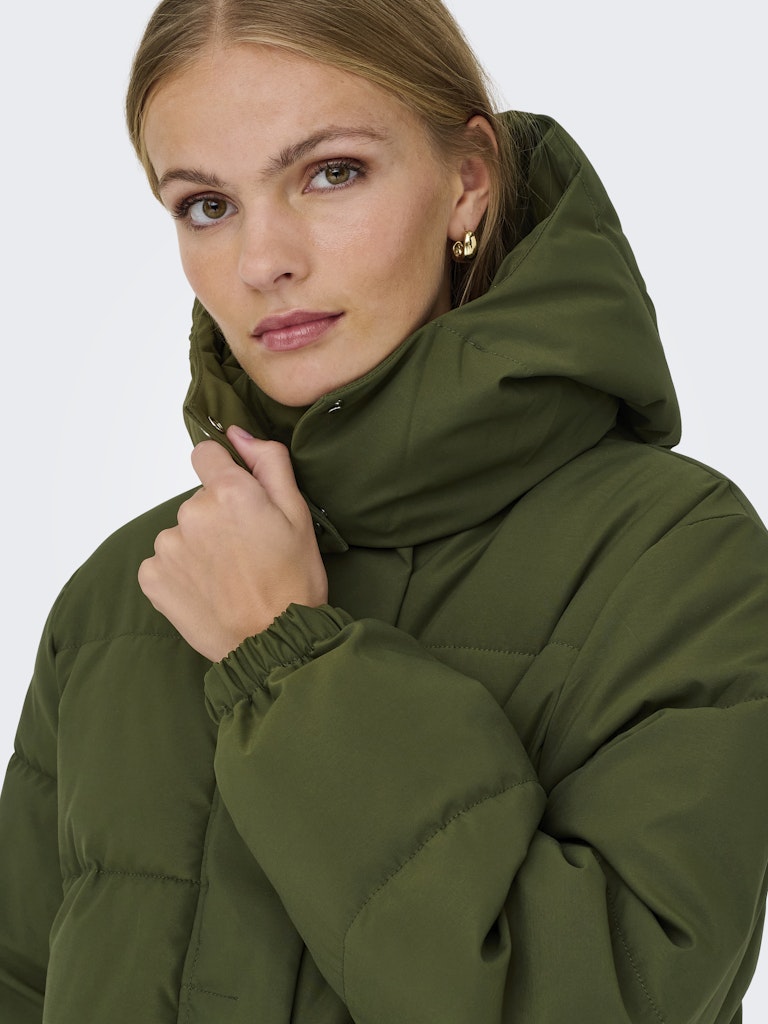 Jdyaja Flotte Padded Jacket Otw Yfm Noos - Army