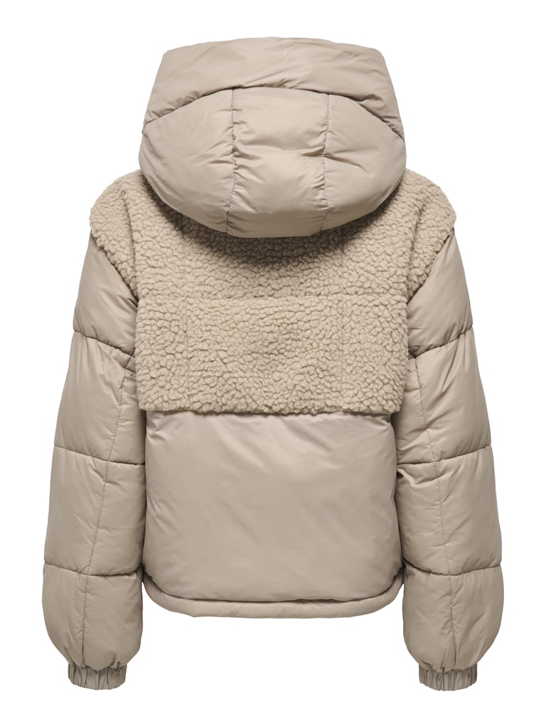 Onlagnes Life Teddy Mix Puffer Cs Otw - Taupe