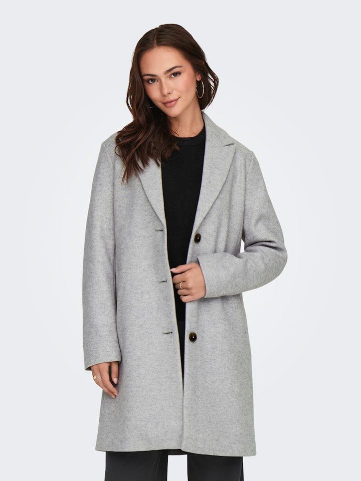 Jdyecho Life Coat Otw Noos - Lichtgrijs