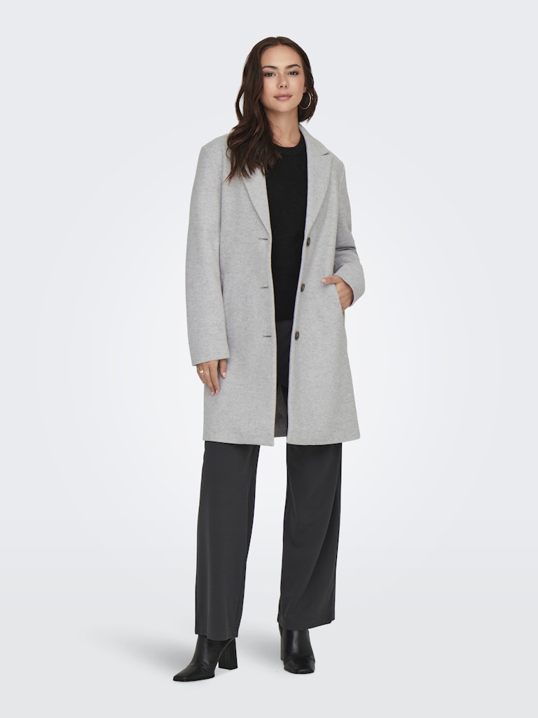 Jdyecho Life Coat Otw Noos - Lichtgrijs